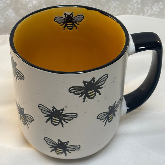 Speckled Bee Print Mug