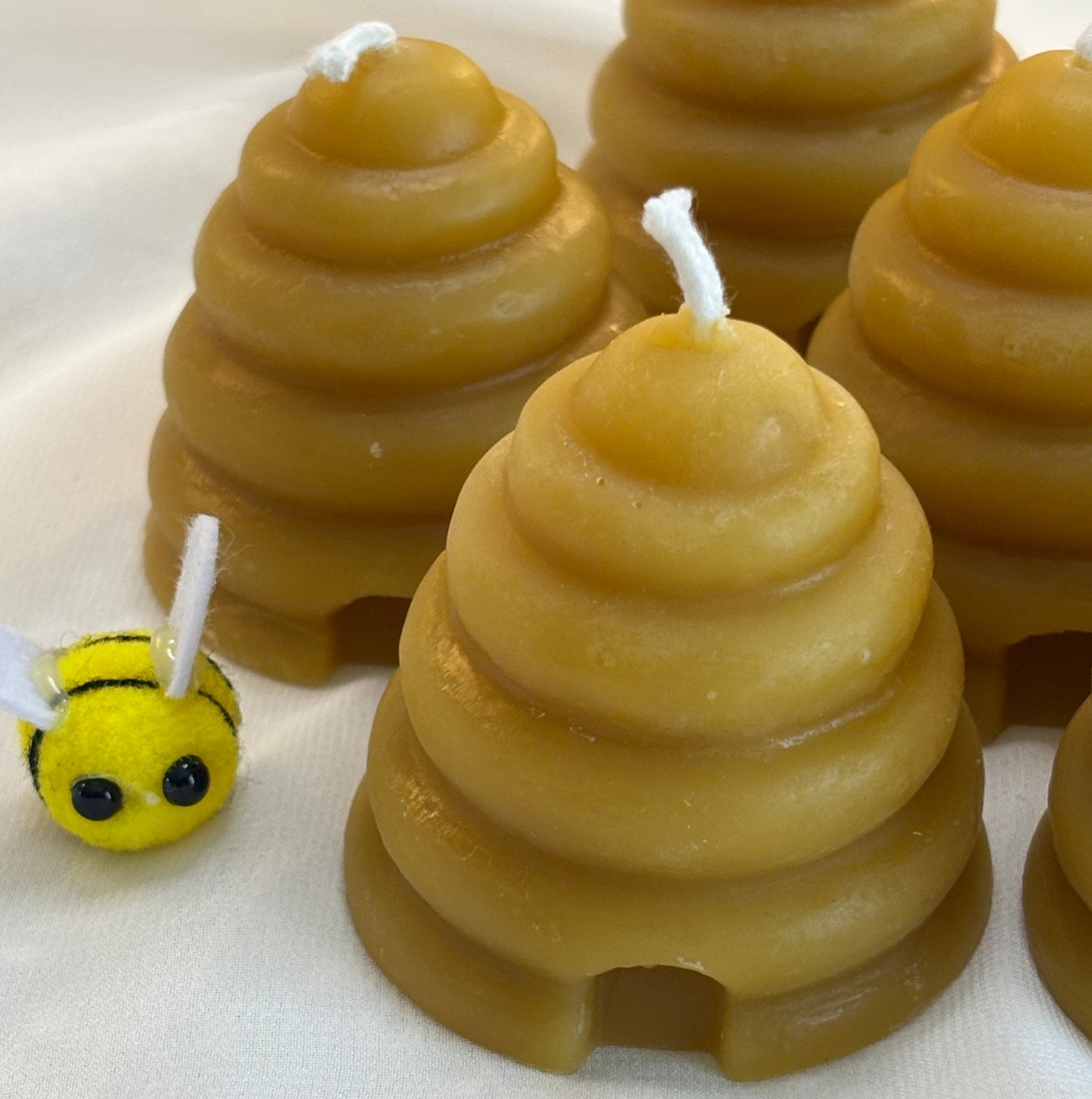 Beeswax Beehive Candle