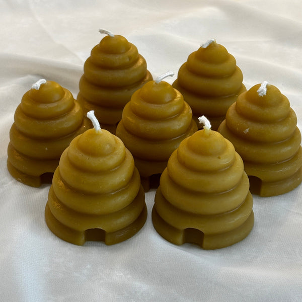 Beeswax Beehive Candle