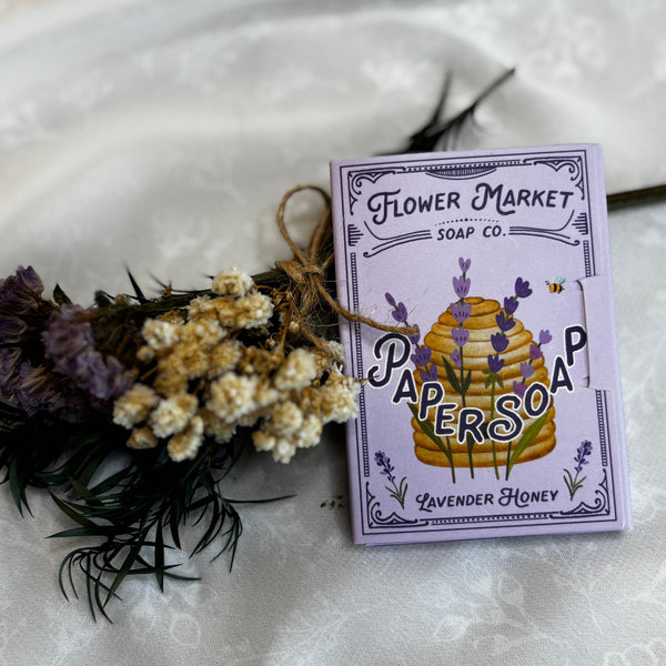 Lavender Honey Paper Soap