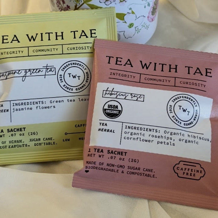 Individually Wrapped Herbal Tea Sachet
